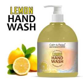 Lemon Liquid Hand Soap - Long Lasting Freshness
