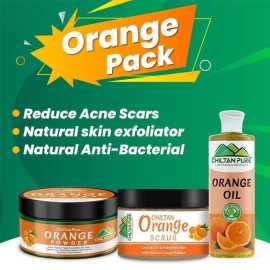 Chiltan Pure Orange Pack - Refreshes Skin/Fights Acne & Natural Anti-Bacterial
