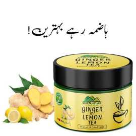 Chiltan Pure Organic Ginger & Lemon Tea - Helps In Weight Loss