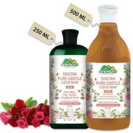 Chiltan Pure Pure Castile Rose Liquid Soap