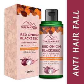 Chiltan Pure Red Onion Blackseed Oil For Enhances Hair Growth