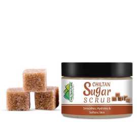 Chiltan Pure Sugar Face & Body Scrub - Moisturizing & Exfoliating Skin