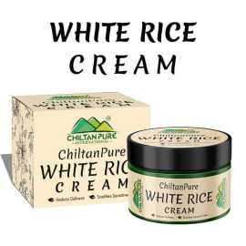 White Rice Cream - Improves Skin Texture