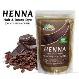 Chiltan Pure Henna Hair And Beard Dye Powder (Chocolate & Coffee)Chiltan Pure Henna Hair And Beard Dye Powder (Chocolate & Coffee)