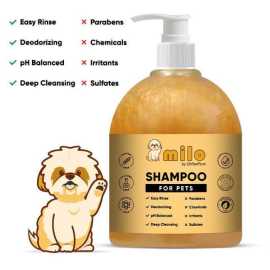 Milo Pet Shampoo- Anti-Dandruff & Gently Cleanse Hair- 500ML