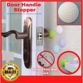 5 Self Adhesive Door Lock Protective Wall Rubber
