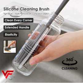 Silicone Bottle Cleaning Brush With Long Handle