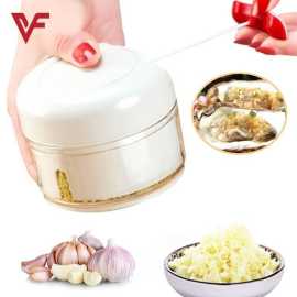 Hand Pull Mini Garlic Slicer Machine Kitchen Tool