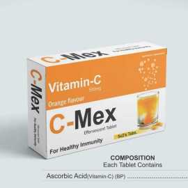 C-Mex Vitamin C 500G Effervescent Tablet For Health Immunity