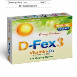 D-Fex Vitamin D3 Supplement For Healthy Bones