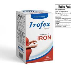 Irofex 30 Capsule Supplement Of Iron