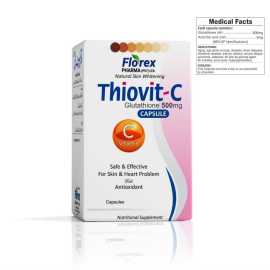 Florex Thiovit-C Glutathione Vitamin C 500G Capsule
