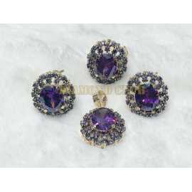 Real Gold Plated Hand Made Elegant COMBO Precious Set