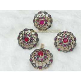 Gold Plated Hand Made Elegant COMBO Set