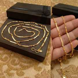 Stylish Gold Plated Chain Designed For Someone Special