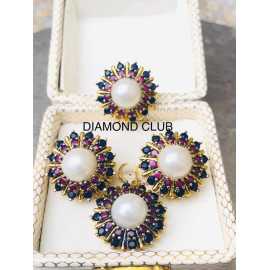 Real Gold Plated Hand Made Elegant COMBO Gorgeous Set