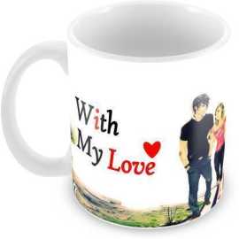 Amazing With My Love Printed Customized Coffee Mug