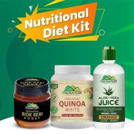 Nutritional Diet Kit - Aloe Vera Juice/Quinoa White/Honey & Powder