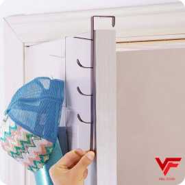 ABS Over The Door 5-Hook Hanger Oeganizer