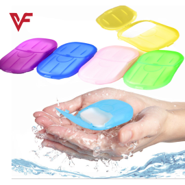 Outdoor Travel Mini Paper Soap Paper For Washing Hand - 20 PCS