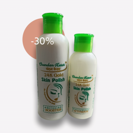 Chandan Kesar 24k Gold Skin Polish Set