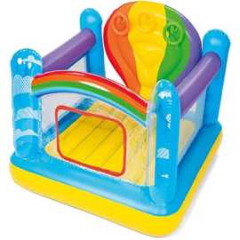 Colorful Bestway Hot Air Inflatable Bouncer Toy For Kids - Dimension: 175 X 173 X 137 Cm