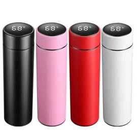 Temperature Display Thermos - 500ml Storage Capacity