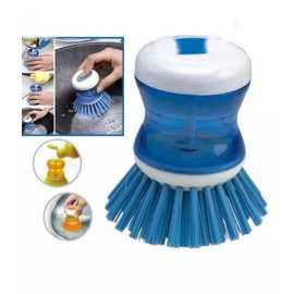 Self Dispensing Cleaning Brush For Cleaning Utensils