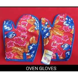 Pack Of 2 - Heat Resistant Mitts Oven Gloves