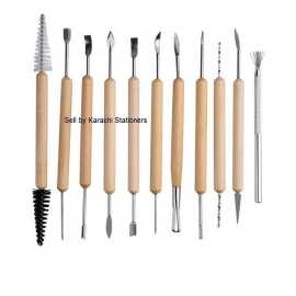 11 Pcs Pottery Clay Sculpture Carving Tool Set