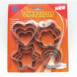 12 Pcs Set Stainless Steel Cookie  & Biscuit Mold