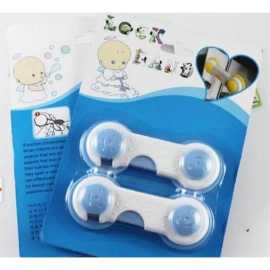 2 PCS - 9.50 CM Long Baby Safety Drawer & Door Lock