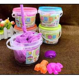 Bucket of 200 grams Kinetic Play Magic Sand