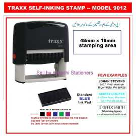 Traxx 9012 Customize Self-Inking Stamp Machine