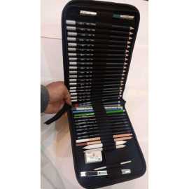 41 Pcs Professional Sketch and Drawing pencils set kit