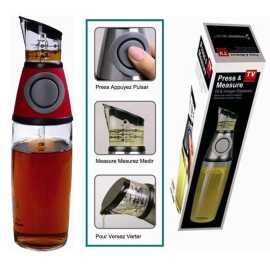 Oil Bottle Just Press & Measure For Cooking