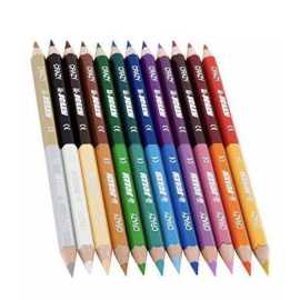 12 pcs - 24 Pencil Colors - Multicolor