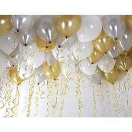 Pack of 24 - Golden Balloons Set (Large)Pack of 24 - Golden Balloons Set (Large)