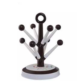 6 Hooks Round Base Creative Cutlery Stand
