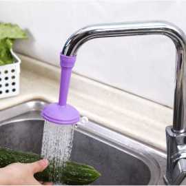 Adjustable Flexible Sink Kitchen Faucet Water Saving Tool