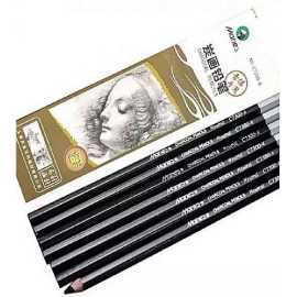 Pack Of 3 - Maries Charcoal Pencils - SoftPack Of 3 - Maries Charcoal Pencils - Soft