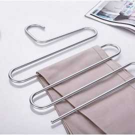Stainless Steel Trousers Hanger - 5 Layers