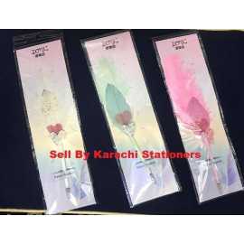 Creative Ostrich Feather Ballpoint Pen Nikkah Pen Kawaii Ball Pens - 1 Piece