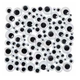 Pack of 70 Pcs - Craft Googly Google Decoration For art
