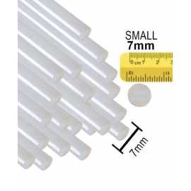 Pack Of 20 - Hot Glue Gun Sticks 7mm - White