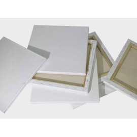 Pack of 6 - 2 Size Mini Canvas Boards