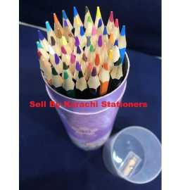 Multicolored Pencil Color Jar Non Toxic Large - Pack of 46
