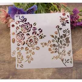 3pcs Different Designs Reusable Flower & leaves  - 1 Piece3pcs Different Designs Reusable Flower & leaves  - 1 Piece