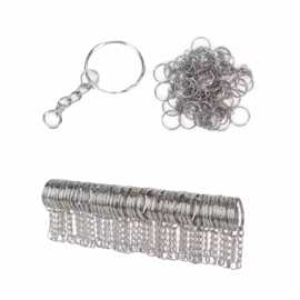 Pack of 20 Key Chain Ring Base for Making Key ChainsPack of 20 Key Chain Ring Base for Making Key Chains
