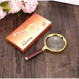 80mm 10x Handheld Jewelry Magnifying Glass